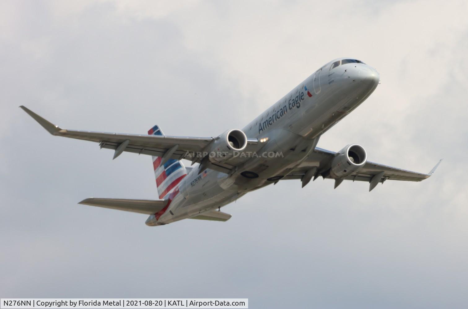 N276NN, 2019 Embraer 175LR (ERJ-170-200LR) C/N 17000781, Envoy/Eagle E175 zx ATL garage