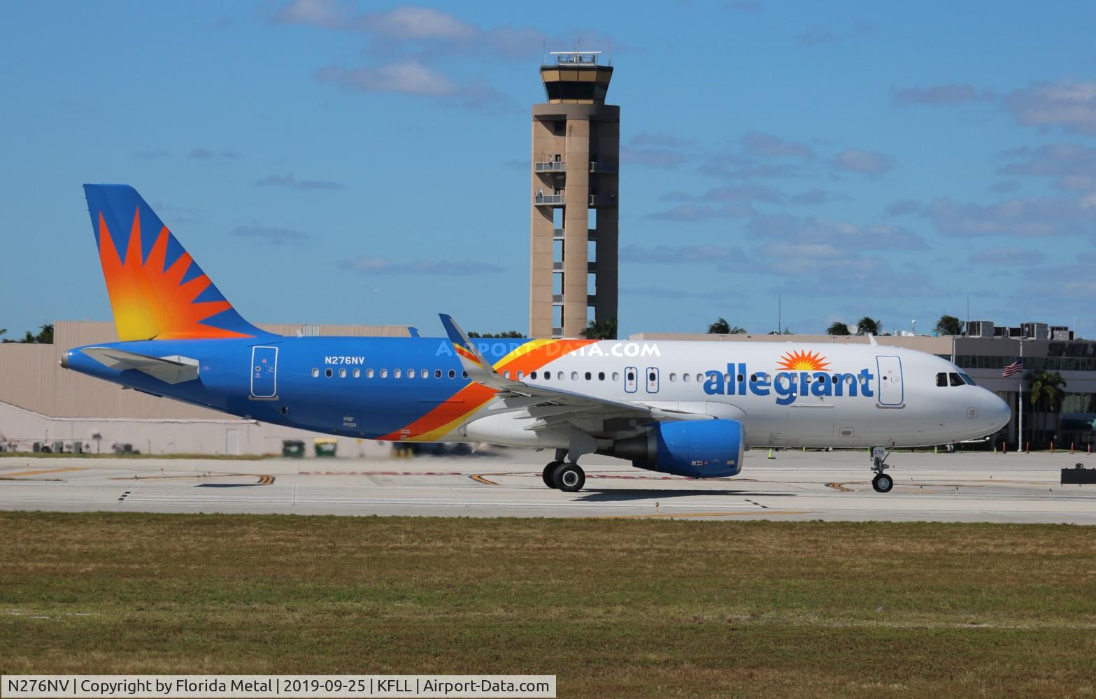 N276NV, 2019 Airbus A320-214 C/N 8671, AAY A320 zx FLL 10R