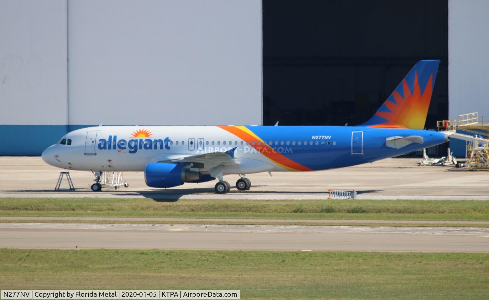 N277NV, 2007 Airbus A320-214 C/N 3205, AAY A320 zx TPA maintenance