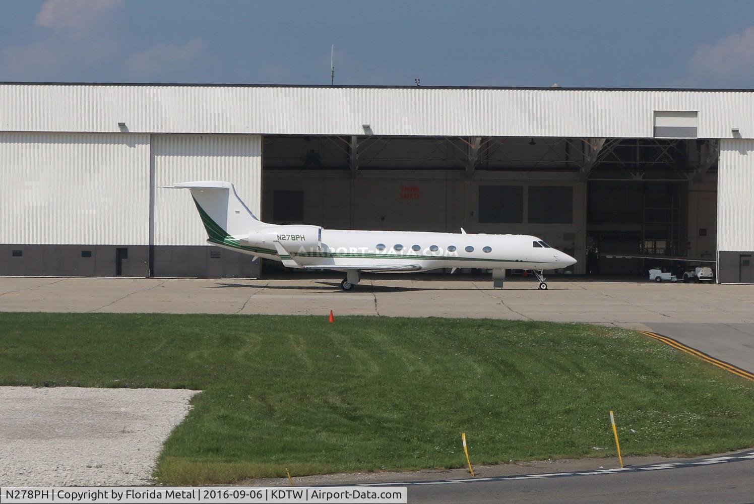 N278PH, 2001 Gulfstream Aerospace G-V C/N 640, G-V zx DTW FBO