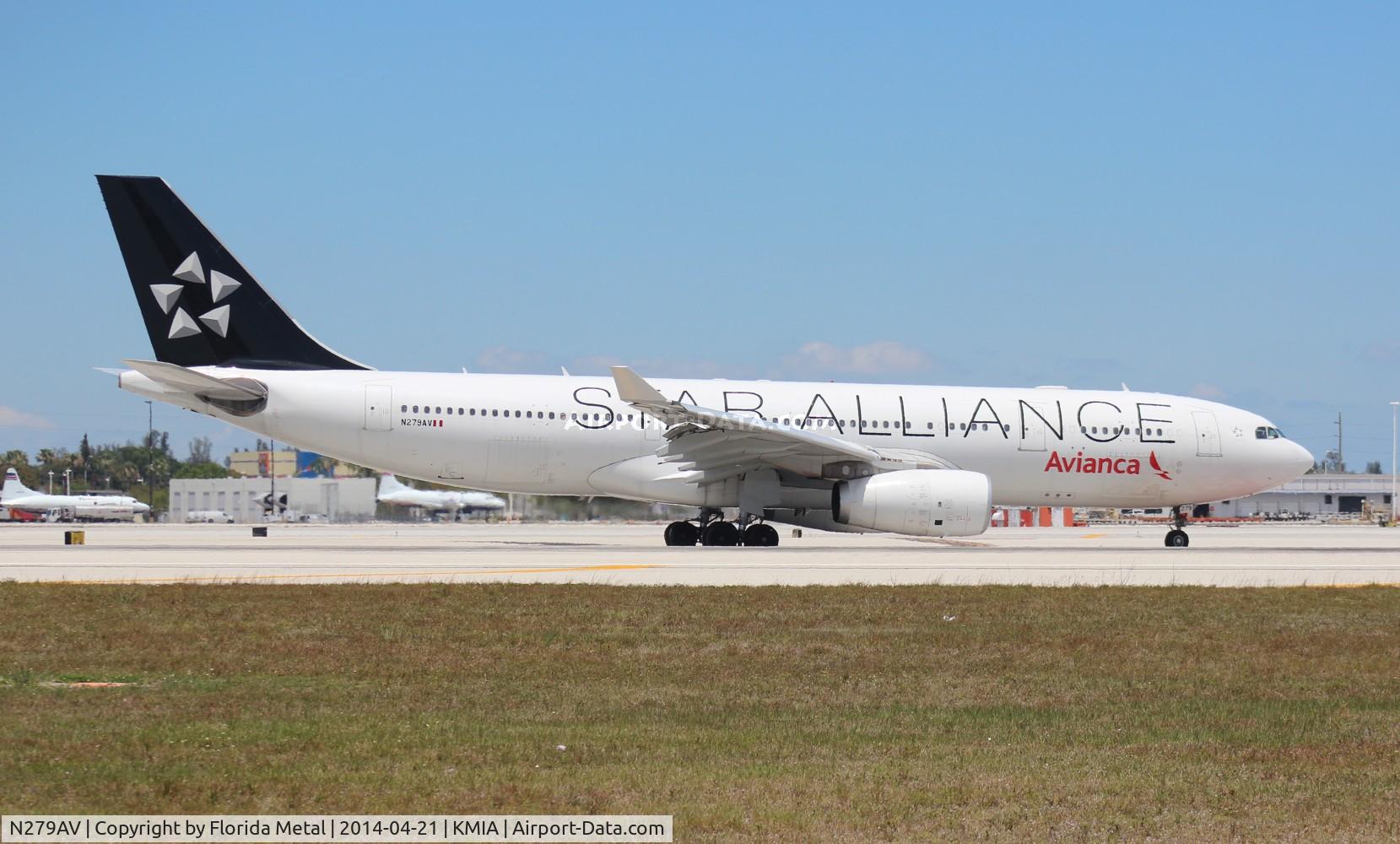 N279AV, 2011 Airbus A330-243 C/N 1279, Avianca A332 zx MIA