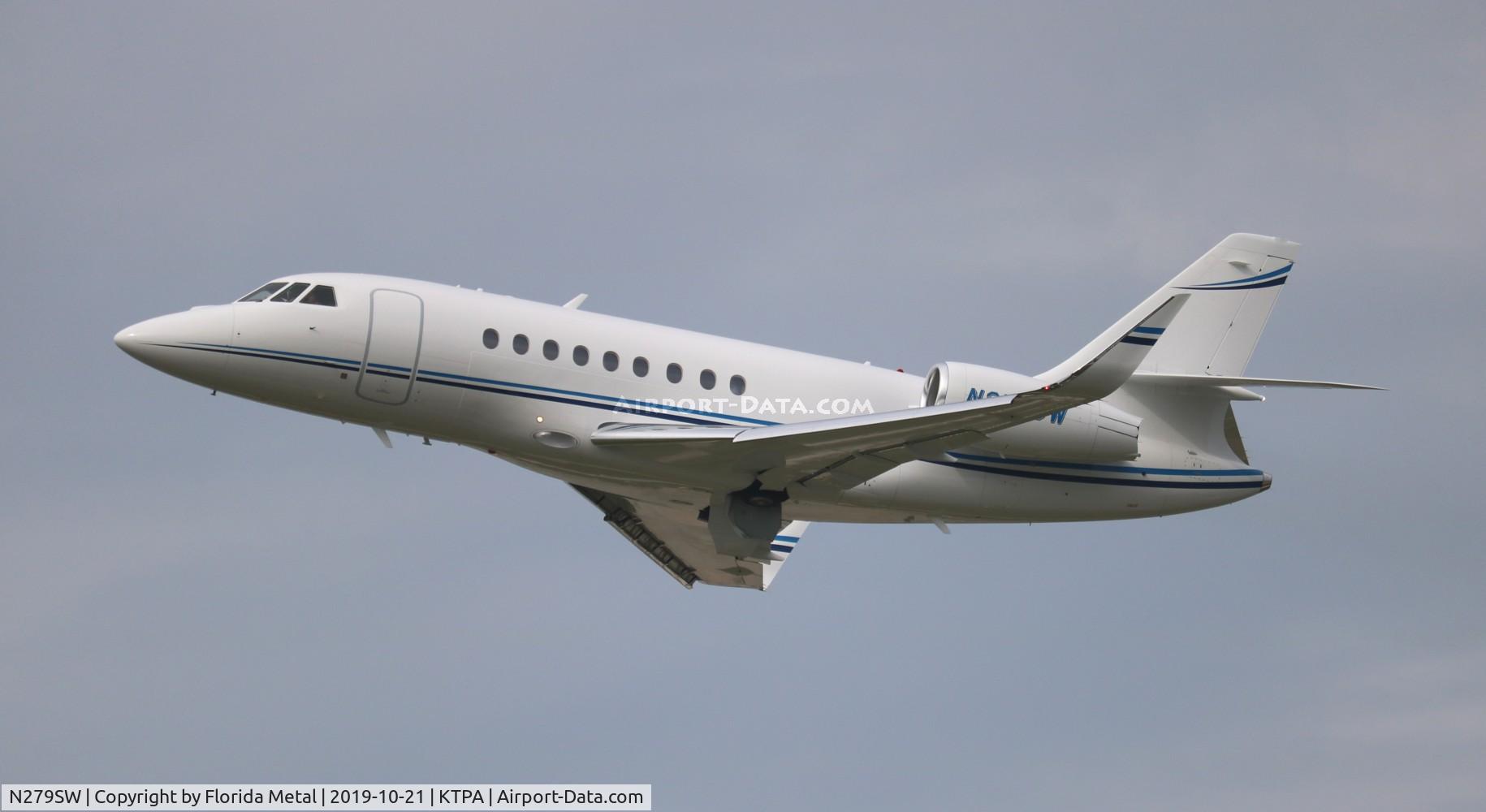 N279SW, 2018 Dassault Falcon 2000EX C/N 350, Falcon 2000EX zx TPA 1R