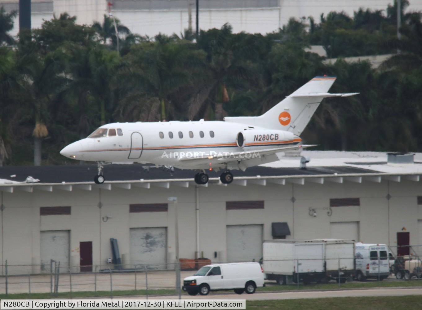 N280CB, 2005 Raytheon Hawker 800XP C/N 258733, Hawker 800 zx FLL 28R
