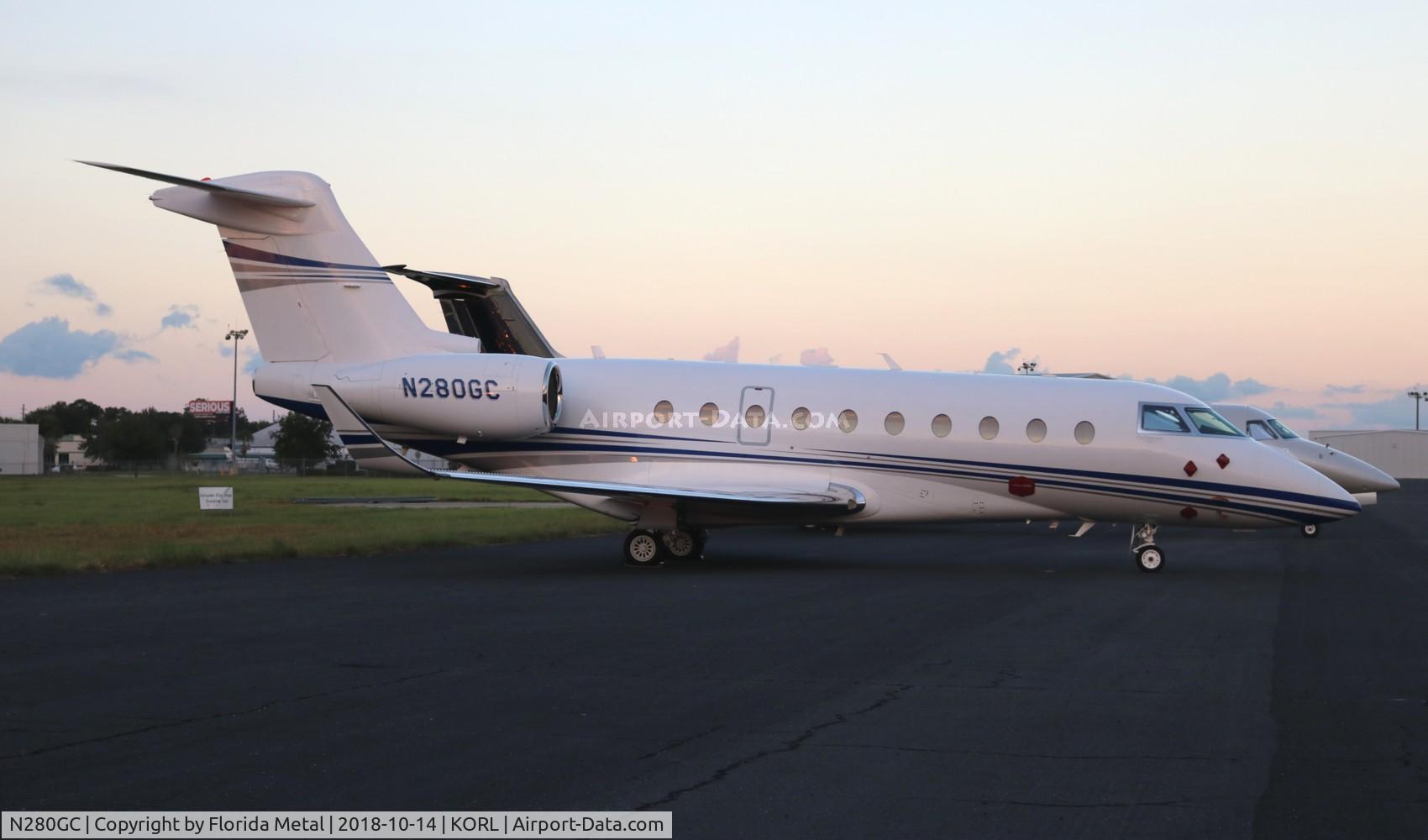 N280GC, 2012 Israel Aircraft Industries Gulfstream G280 C/N 2007, G280 zx