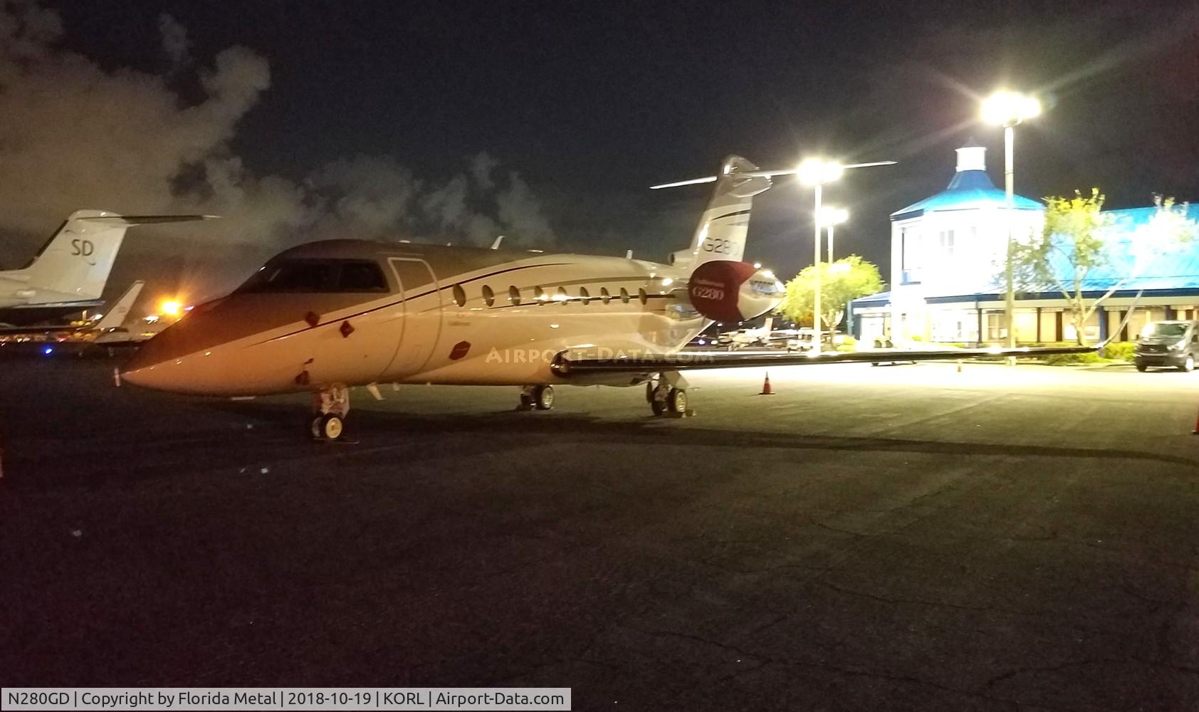 N280GD, 2018 Israel Aircraft Industries Gulfstream G280 C/N 2143, G280 zx