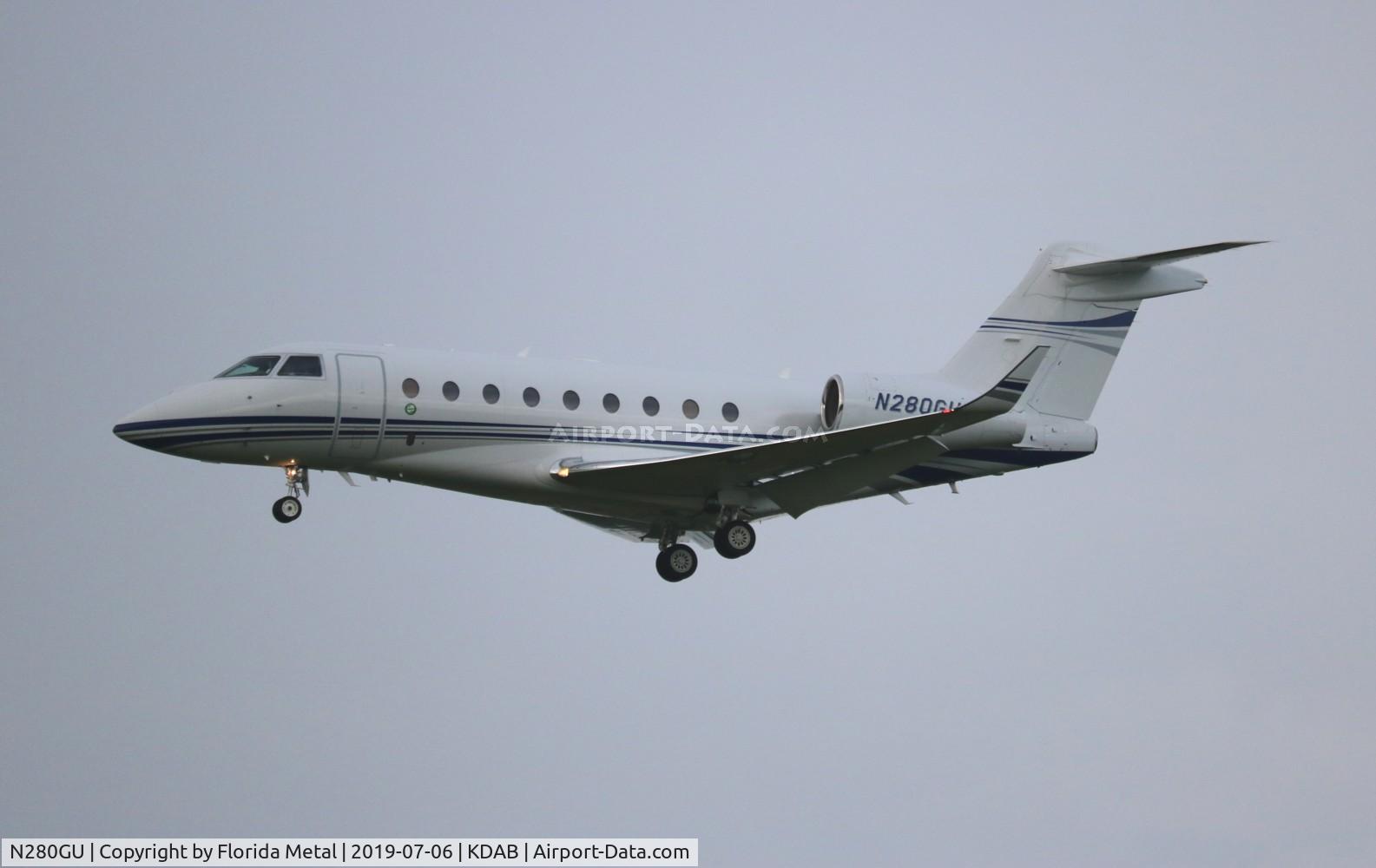 N280GU, 2014 Israel Aircraft Industries Gulfstream G280 C/N 2041, G280 zx