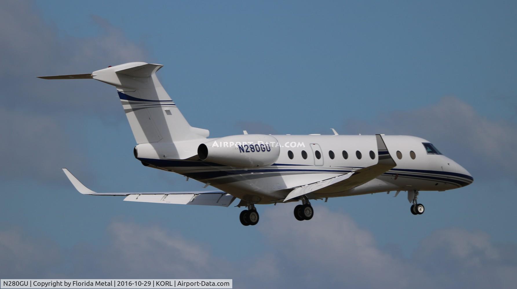 N280GU, 2014 Israel Aircraft Industries Gulfstream G280 C/N 2041, G280 zx