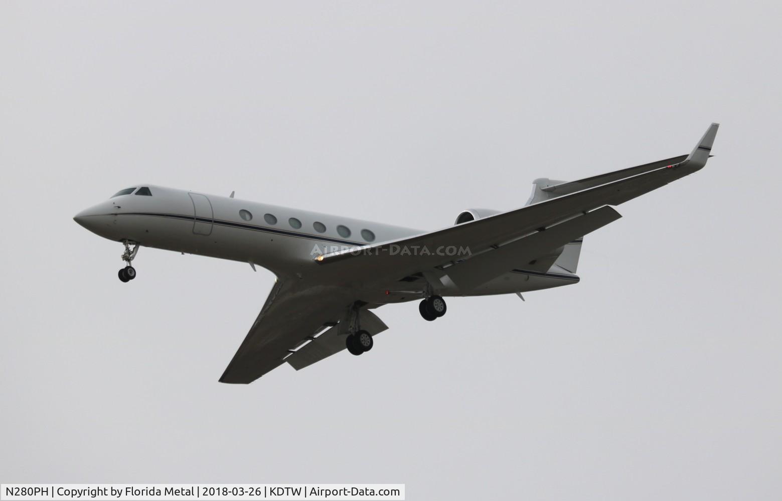 N280PH, 1999 Gulfstream G-V C/N 581, G-V zx DTW
