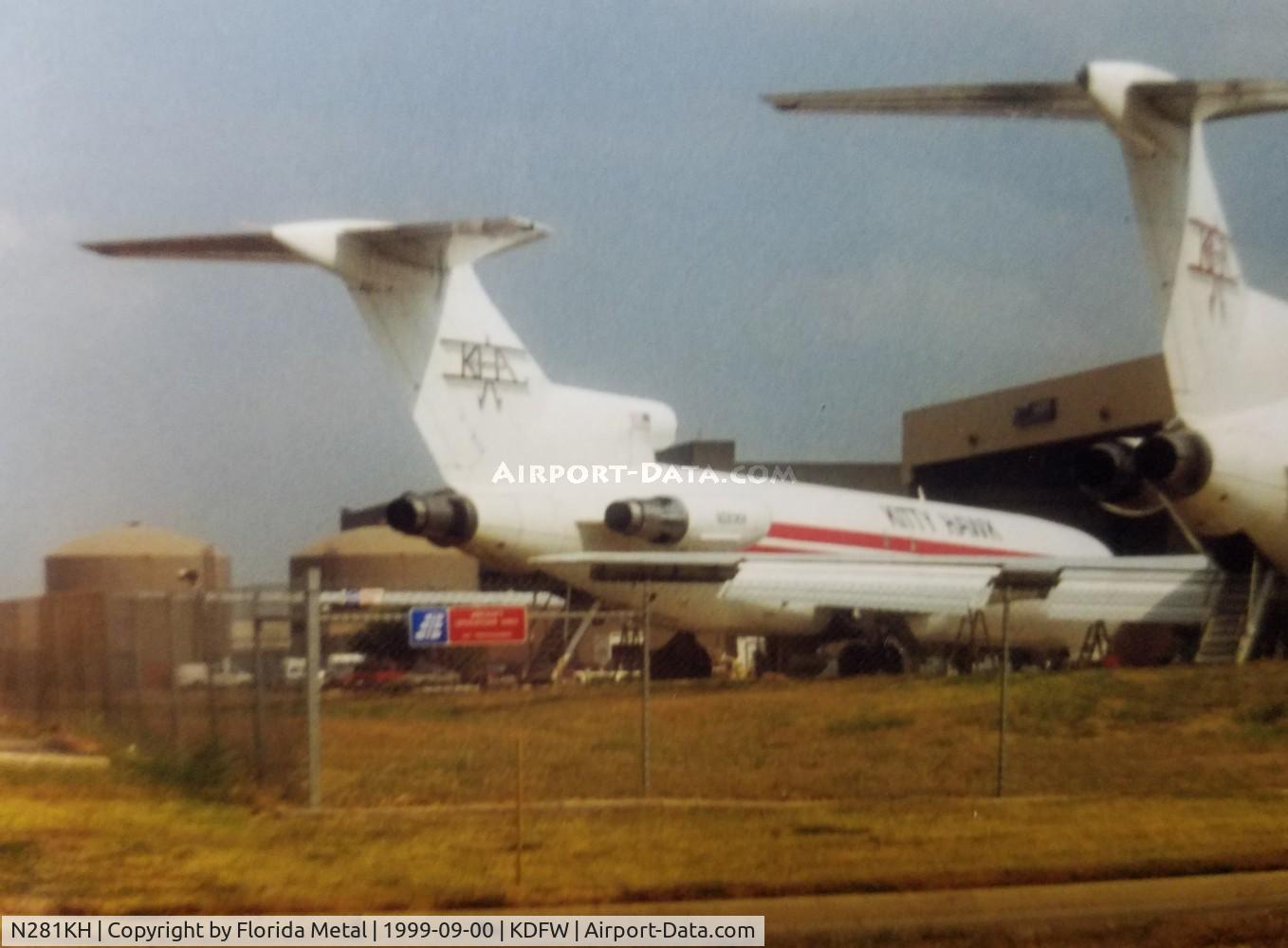 N281KH, 1975 Boeing 727-2J0 C/N 21105, Kitty Hawk 727-200F zx DFW 1999