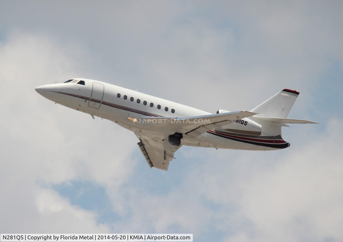 N281QS, 1999 Dassault Falcon 2000 C/N 81, Falcon 2000 zx MIA