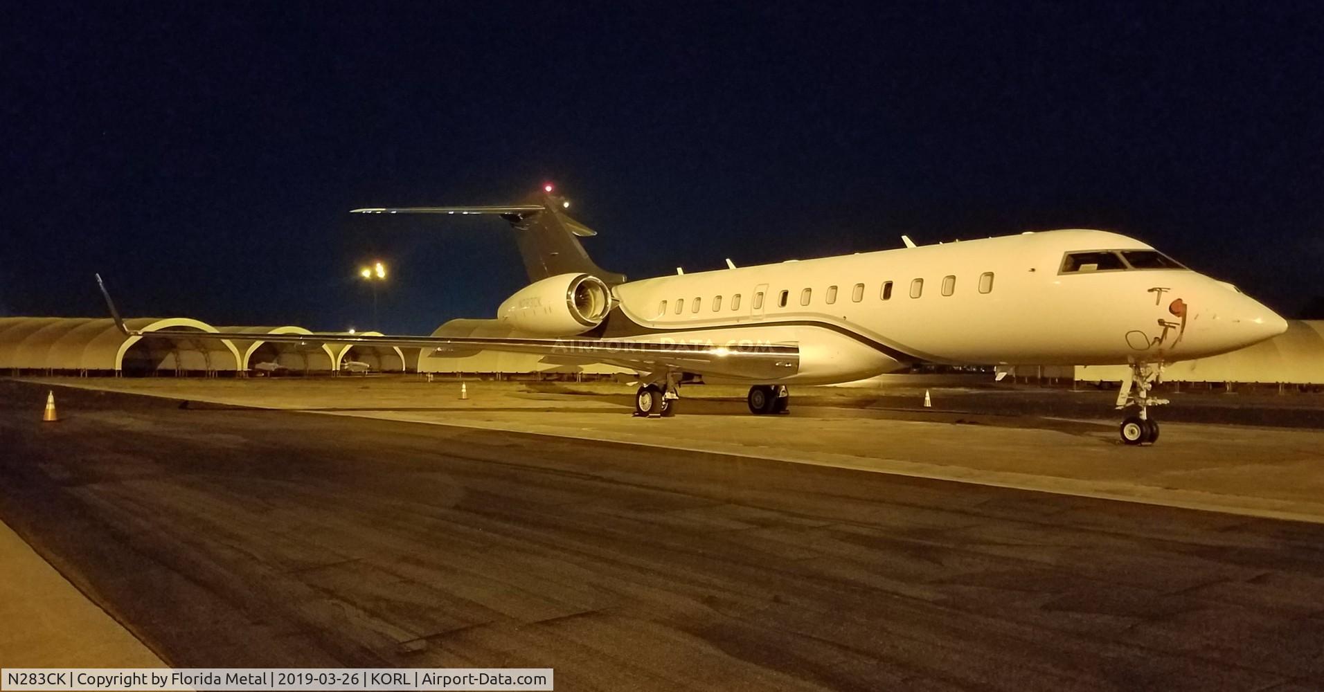 N283CK, 2011 Bombardier BD-700-1A11 Global 5000 C/N 9468, Global 5000 zx