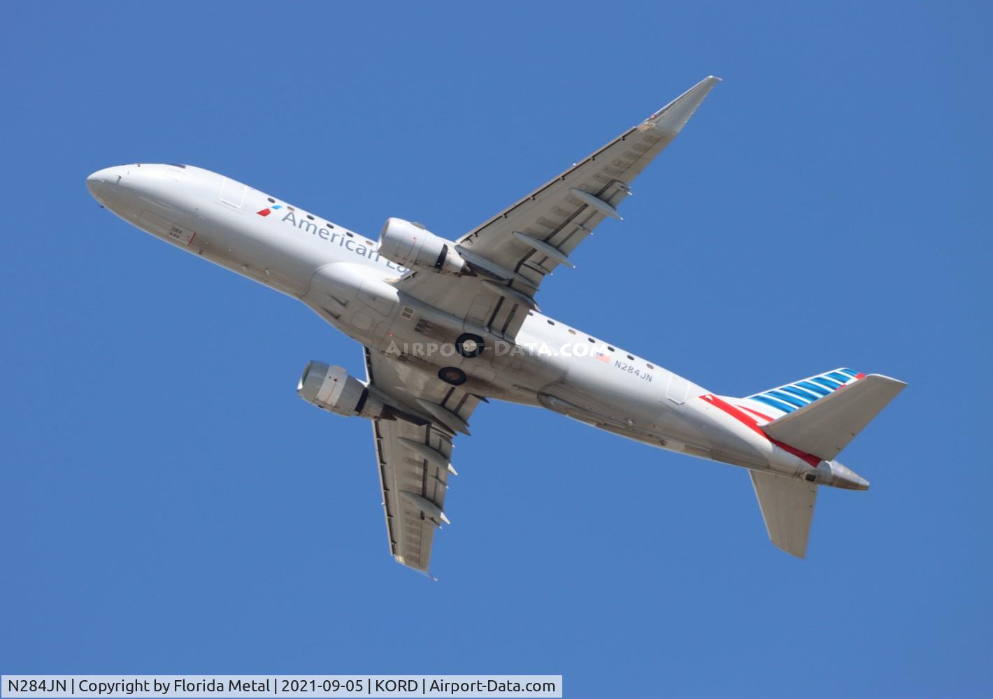 N284JN, 2019 Embraer 170LR (ERJ-170-200LR) C/N 17000822, Envoy/Eagle E175 zx ORD 28R