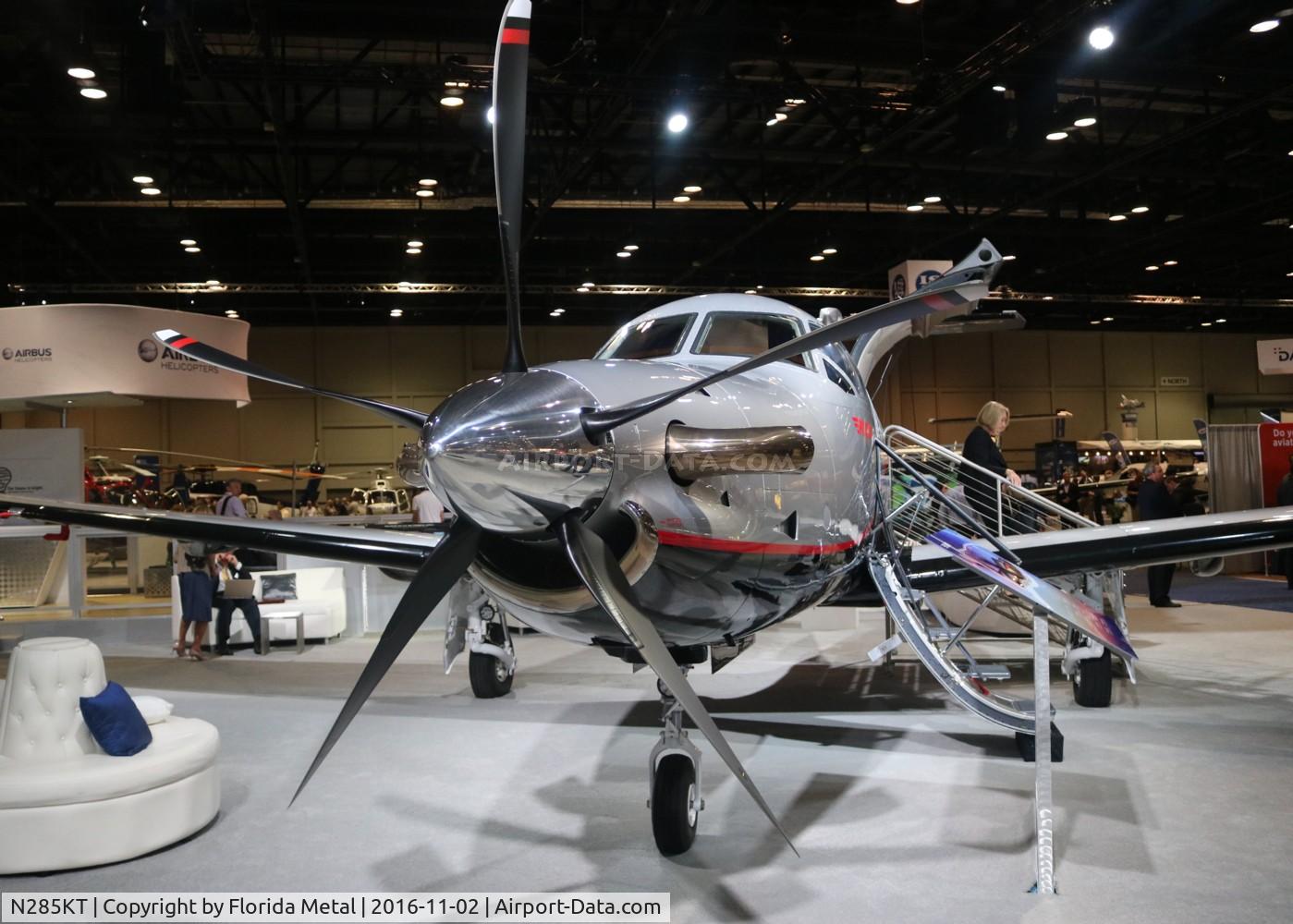N285KT, 2016 Pilatus PC-12/47E C/N 1589, PC-12 zx NBAA Convention Orlando