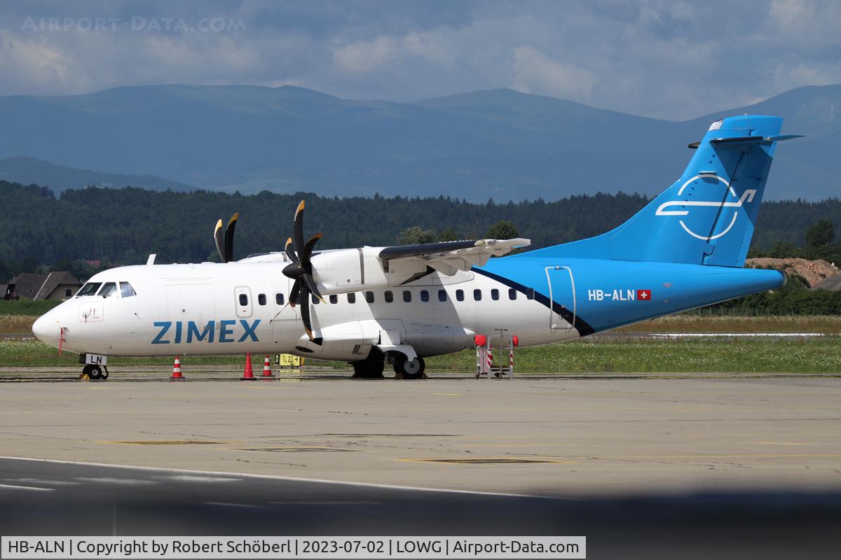 HB-ALN, 1996 ATR 42-500 C/N 528, HB-ALN @ LOWG 2023