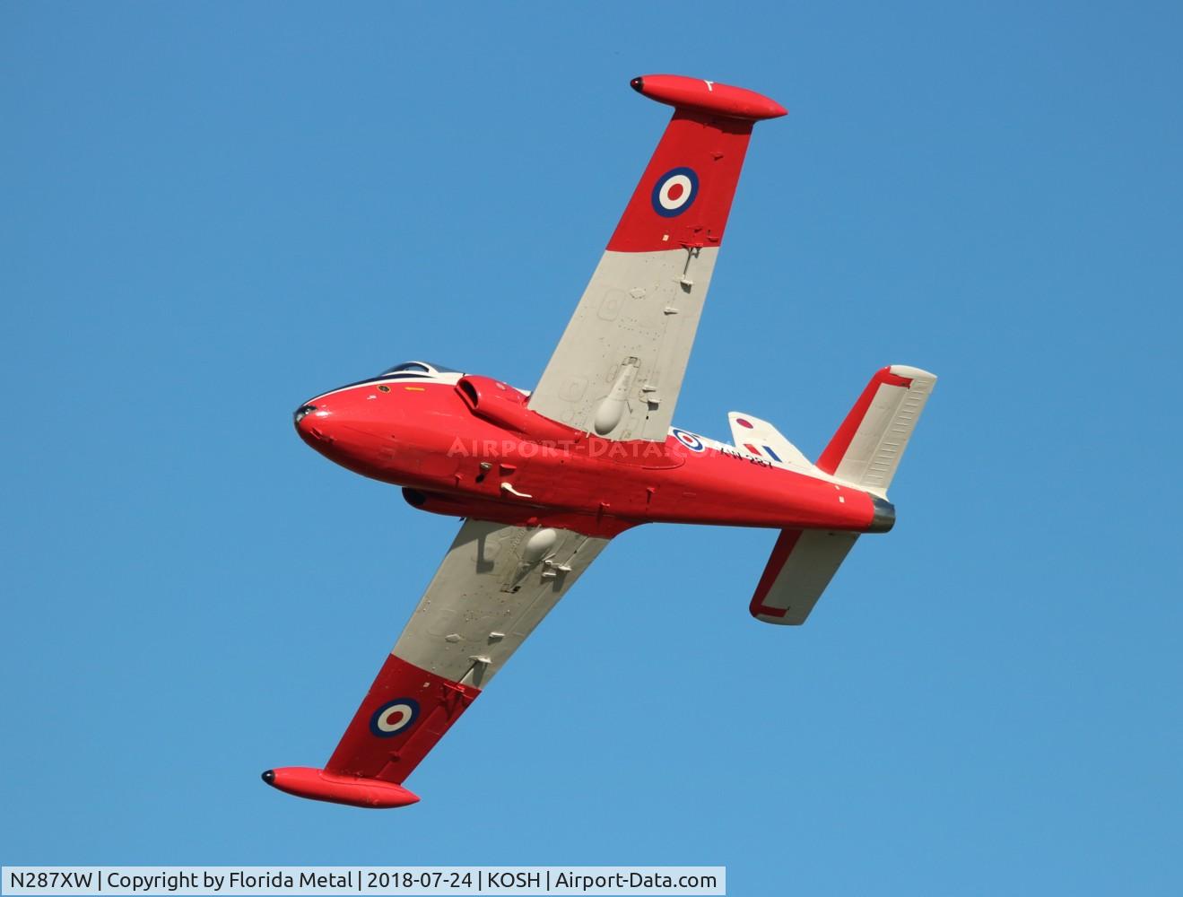 N287XW, 1969 BAC 84 Jet Provost T.5 C/N EEP/JP/951, Jet Provost zx