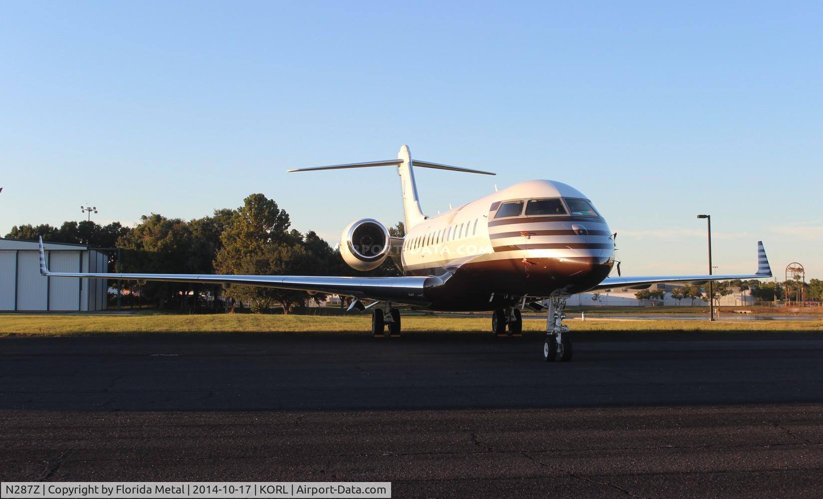 N287Z, 2007 Bombardier BD-700 1A10 Global Express C/N 9228, Global Express zx