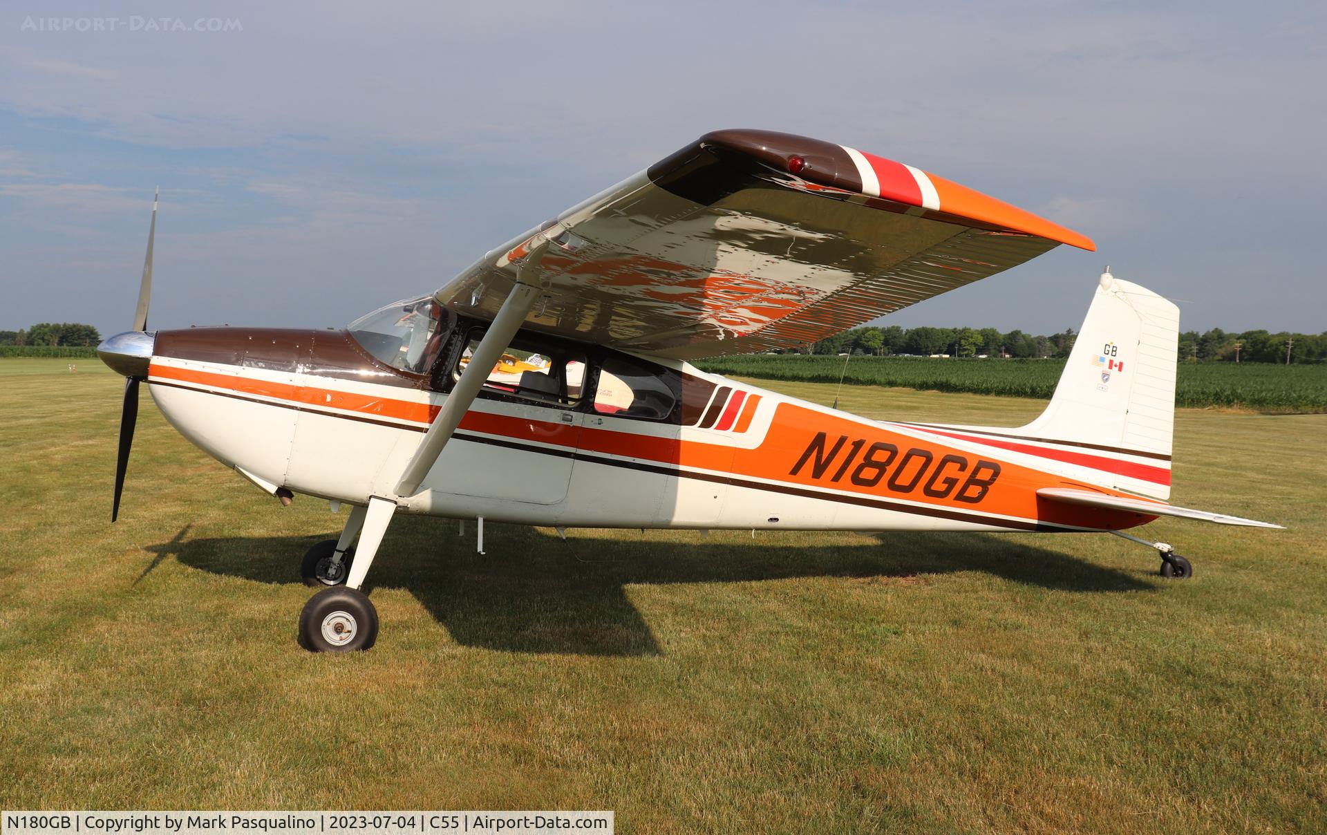 N180GB, 1953 Cessna 180 C/N 30498, Cessna 180