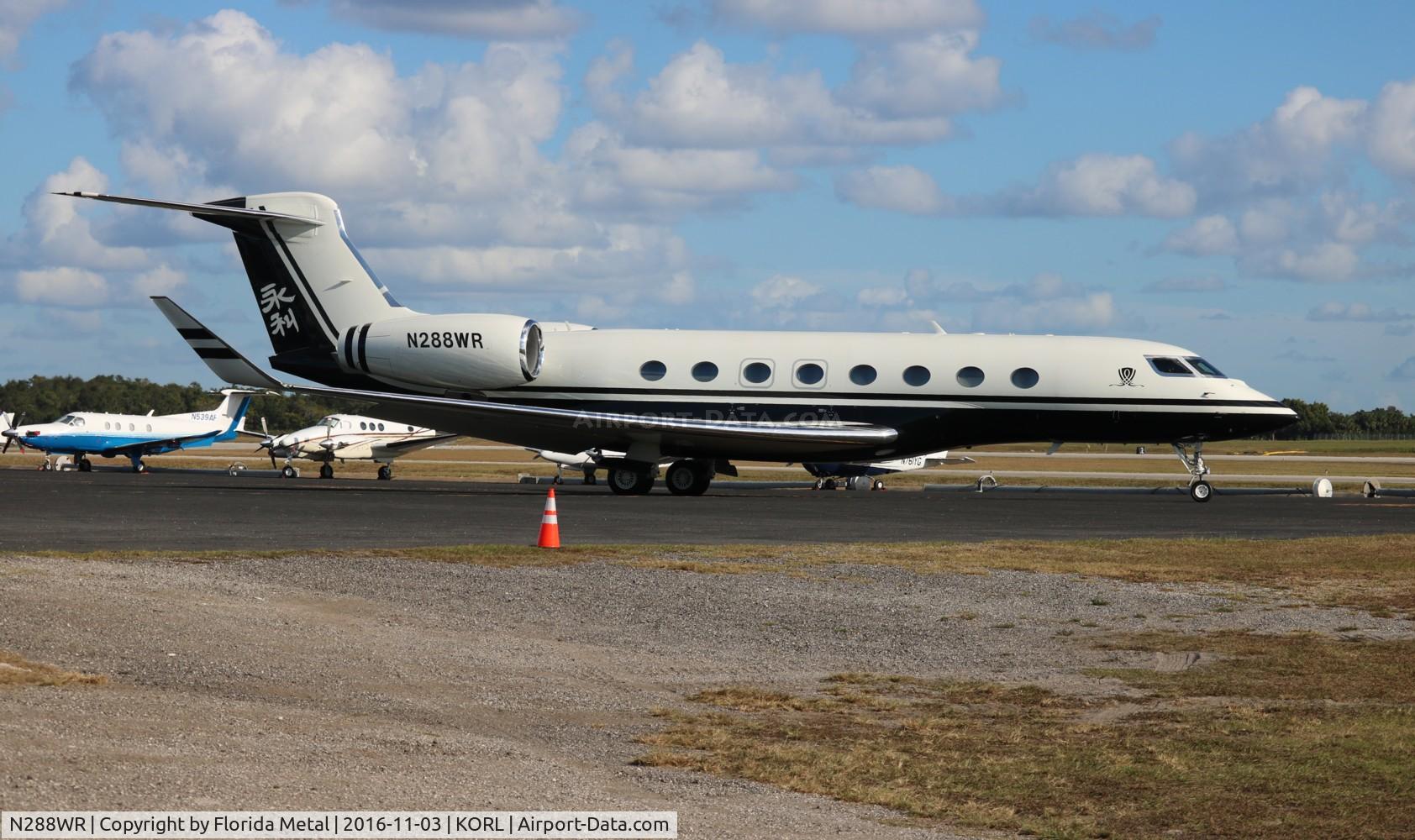 N288WR, 2011 Gulfstream Aerospace G650 (G-VI) C/N 6007, G650 zx