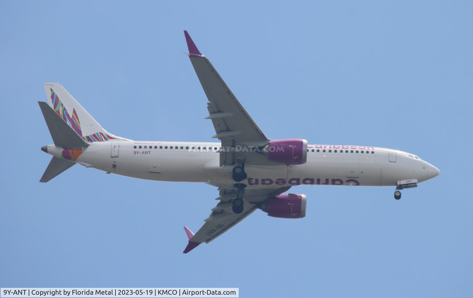 9Y-ANT, 2022 Boeing 737-8 MAX C/N 62892/8052, Caribbean 737-8 MAX zx MCO