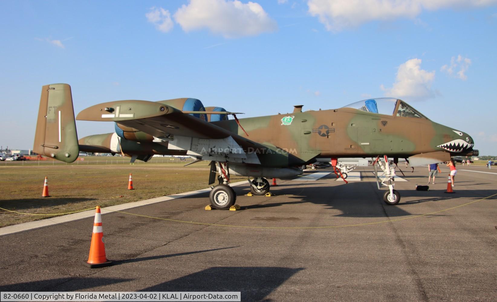 82-0660, 1982 Fairchild Republic A-10C Thunderbolt II C/N A10-0708, USAF A-10 zx