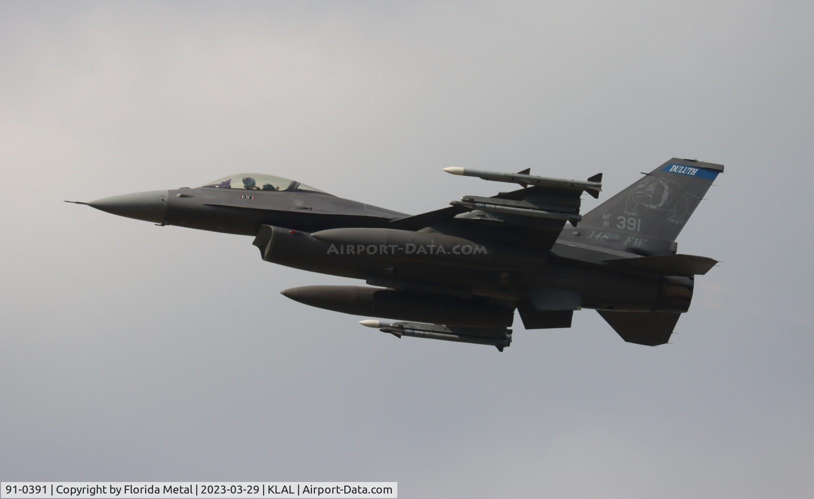 91-0391, 1991 General Dynamics F-16CJ Fighting Falcon C/N CC-89, USAF F-16C zx