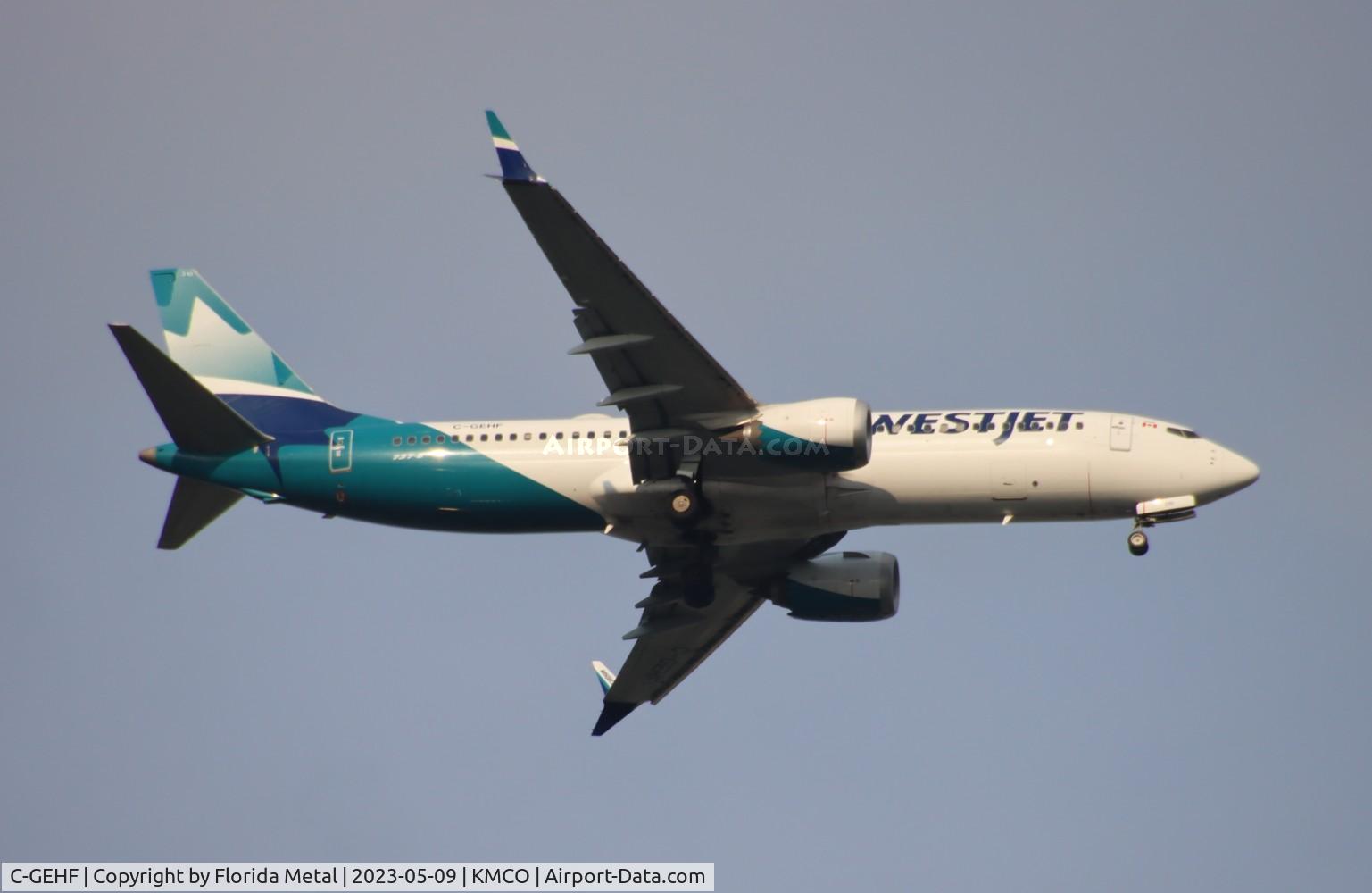 C-GEHF, 2018 Boeing 737-8 MAX C/N 60519, WJA 737-8 MAX zx YYZ-MCO