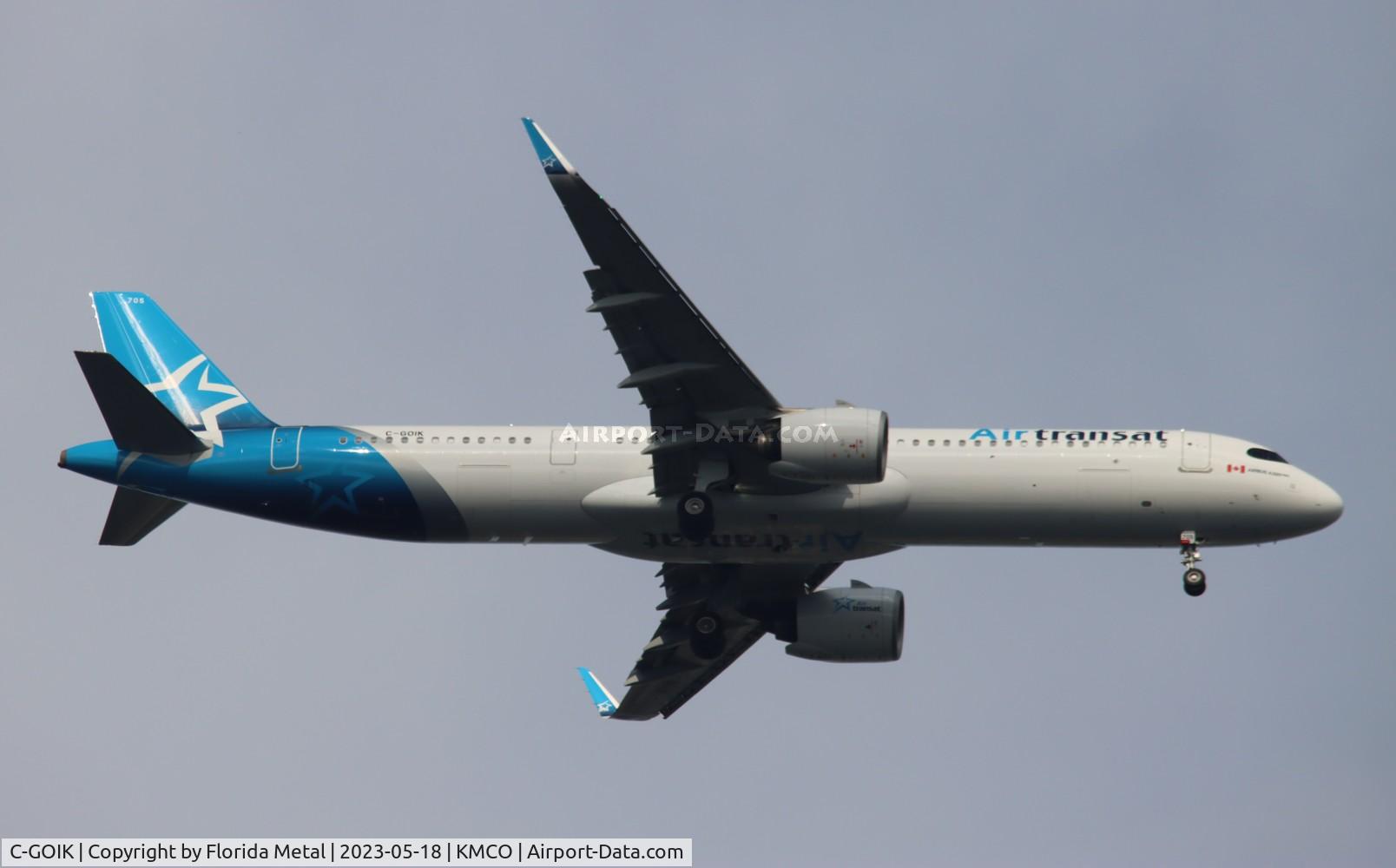 C-GOIK, 2020 Airbus A321-271NX C/N 9419, TSC A321N zx YUL-MCO