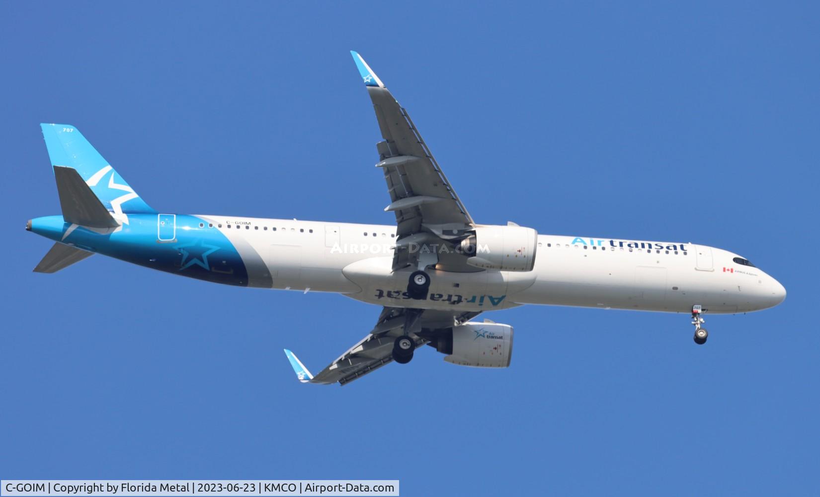 C-GOIM, 2020 Airbus A321-271NX C/N 10042, TSC A321N zx YUL-MCO