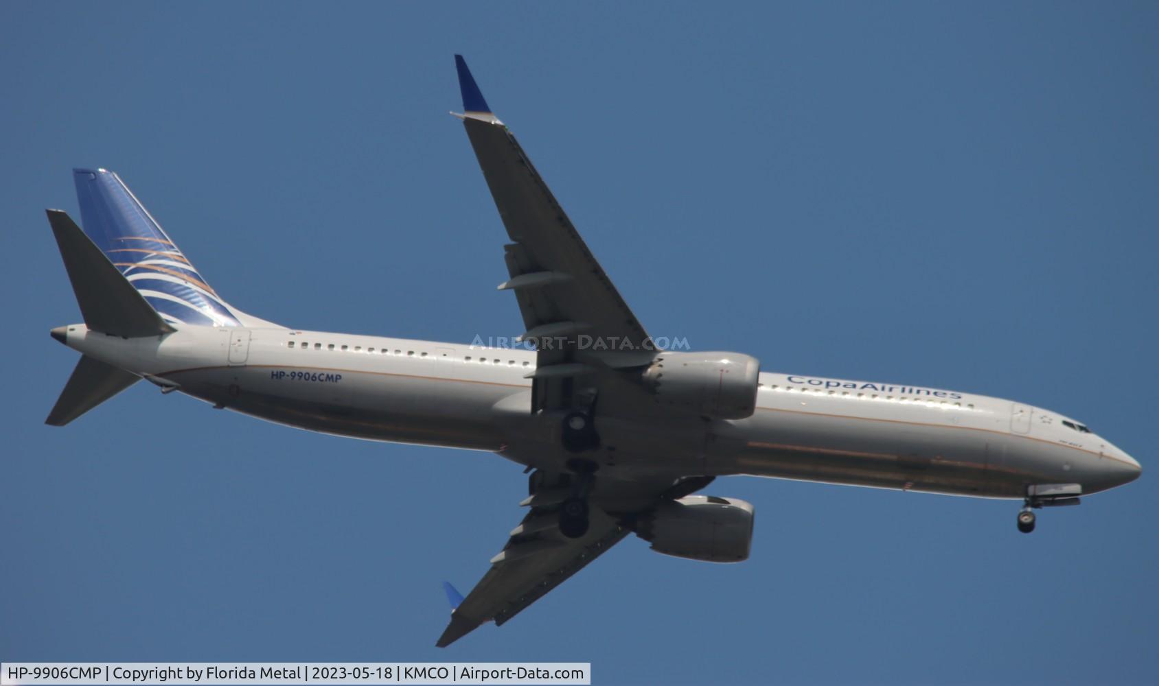 HP-9906CMP, 2019 Boeing 737-9 MAX C/N 44166, CMP 737-9 MAX zx PTY-MCO