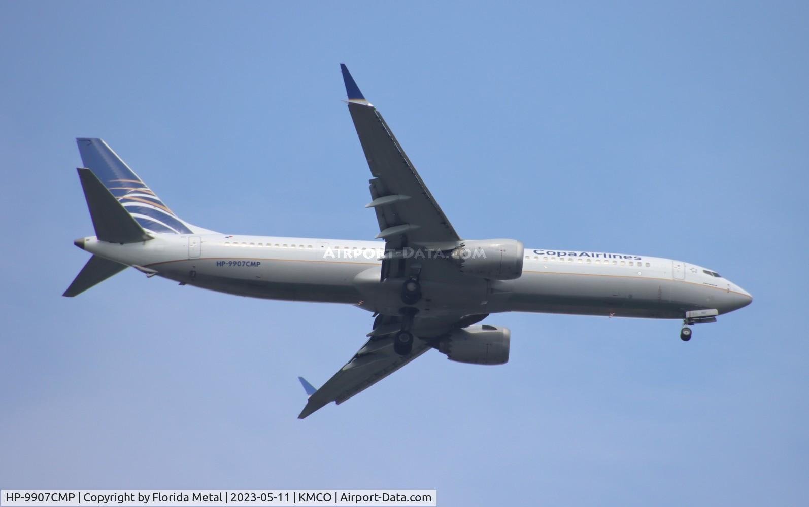 HP-9907CMP, 2021 Boeing 737-9 MAX C/N 44170, CMP 737-9 MAX zx PTY-MCO