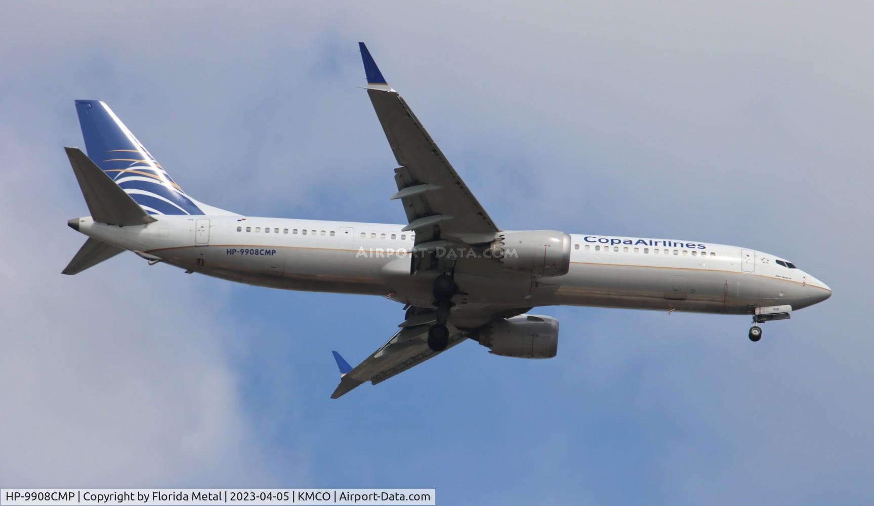 HP-9908CMP, 2019 Boeing 737-9 MAX C/N 44167, CMP 737-9 MAX zx PTY-MCO