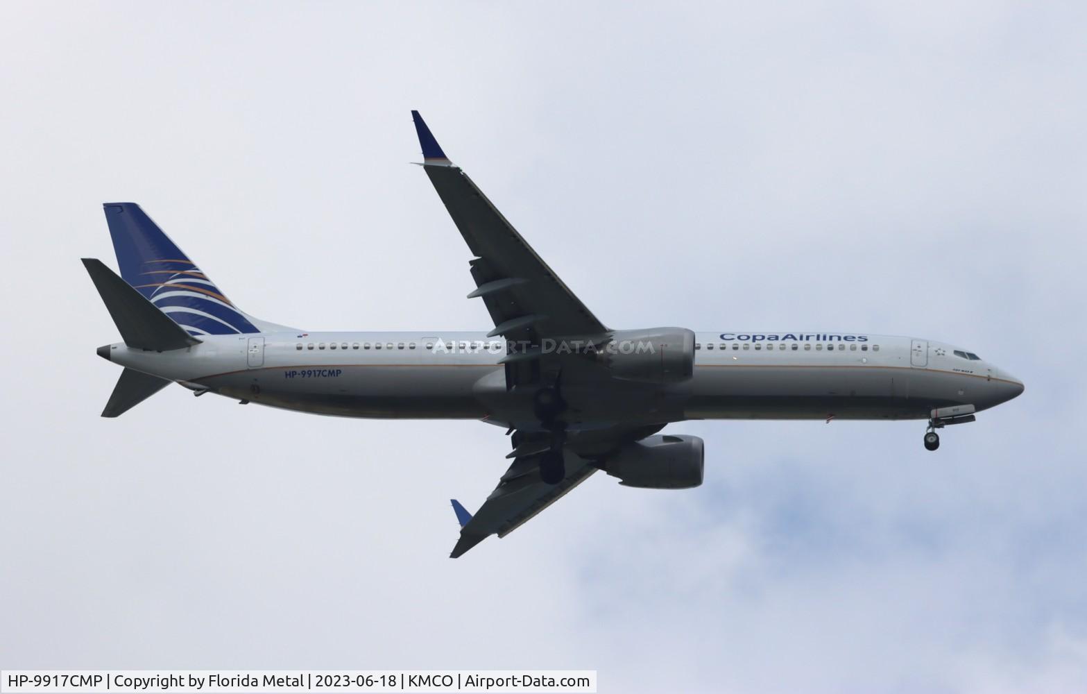 HP-9917CMP, 2022 Boeing 737-9 MAX C/N 44178, CMP 737-9 MAX zx PTY-MCO