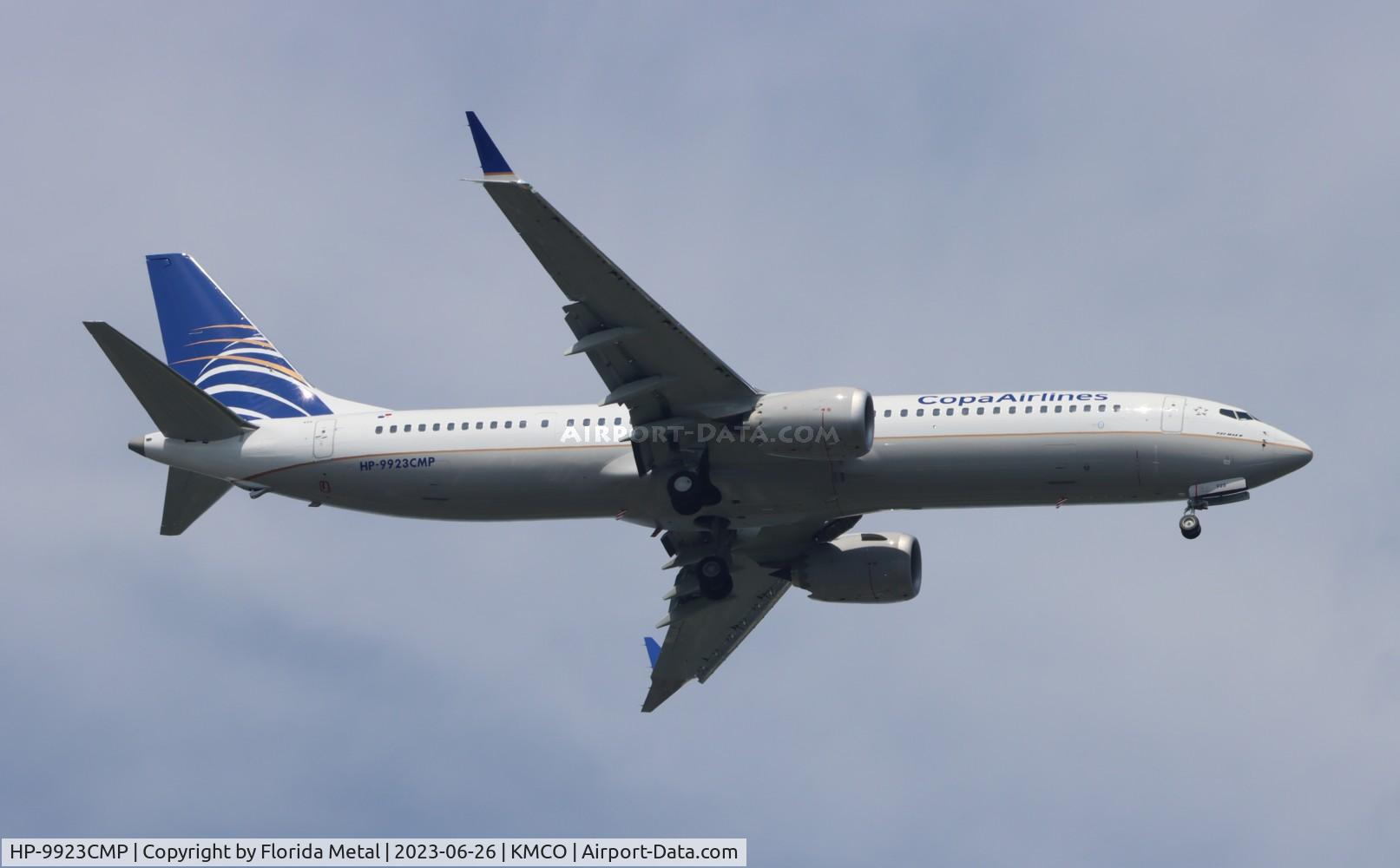 HP-9923CMP, 2023 Boeing 737-9 MAX C/N 44187, CMP 737-9 MAX zx PTY-MCO