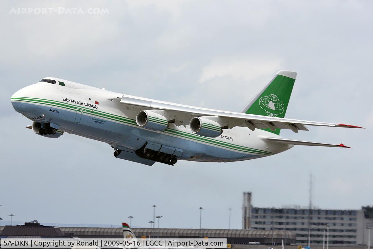 5A-DKN, 1994 Antonov An-124-100 Ruslan C/N 19530502762, at man