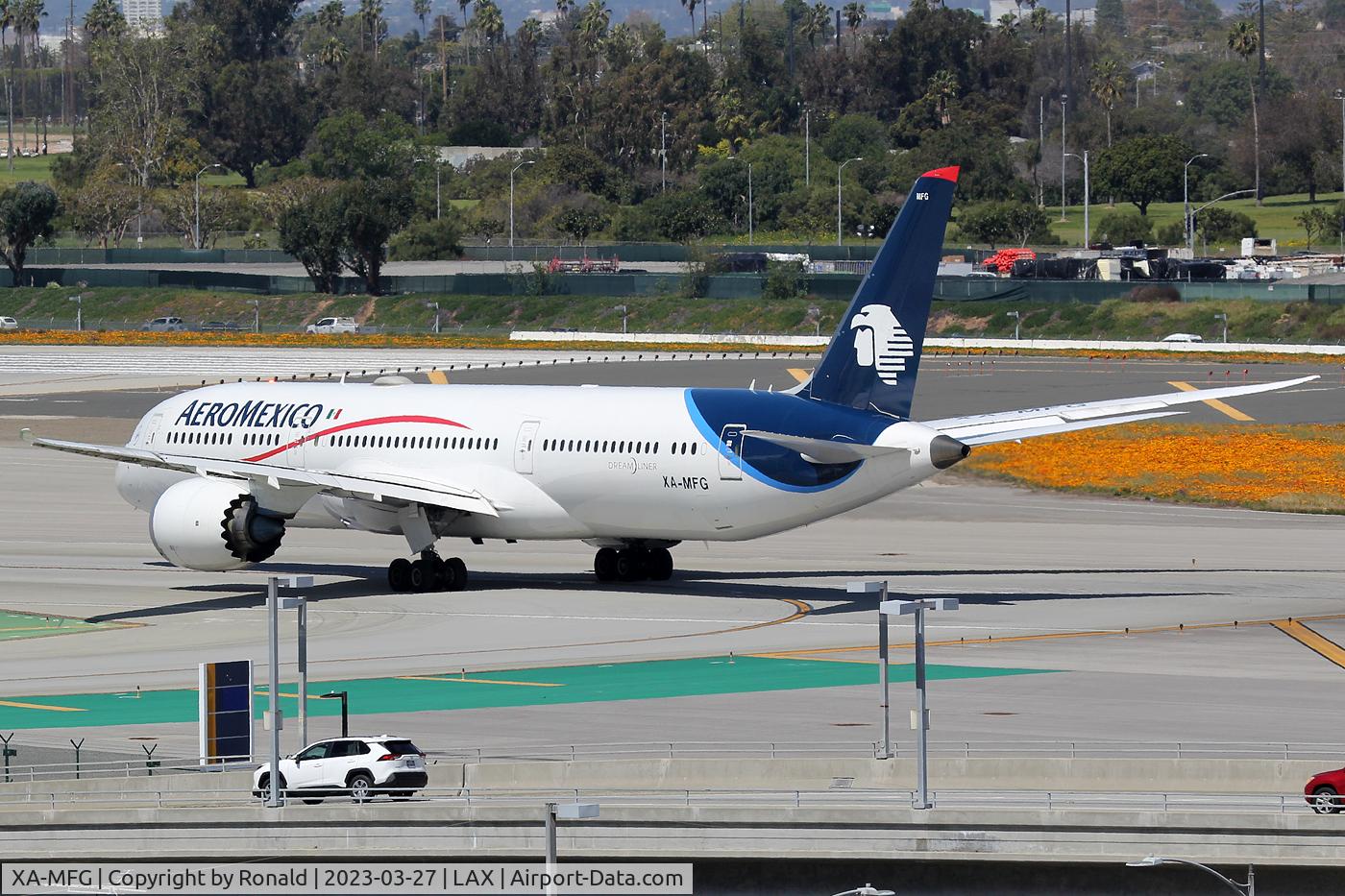 XA-MFG, 2019 Boeing 787-9 Dreamliner Dreamliner C/N 65092, at lax