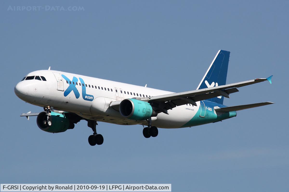 F-GRSI, 1999 Airbus A320-214 C/N 973, at cdg