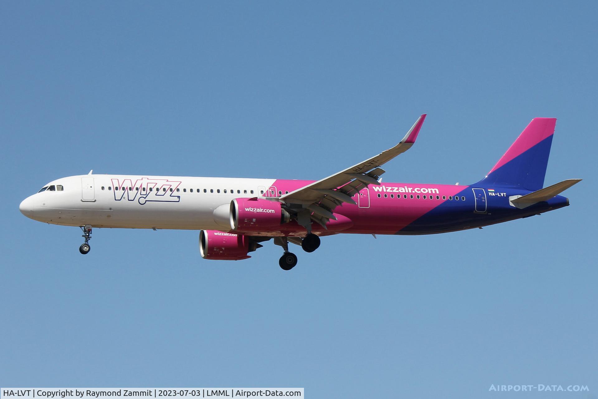 HA-LVT, 2021 Airbus A321-271NX C/N 10424, A321Neo HA-LVT Wizzair