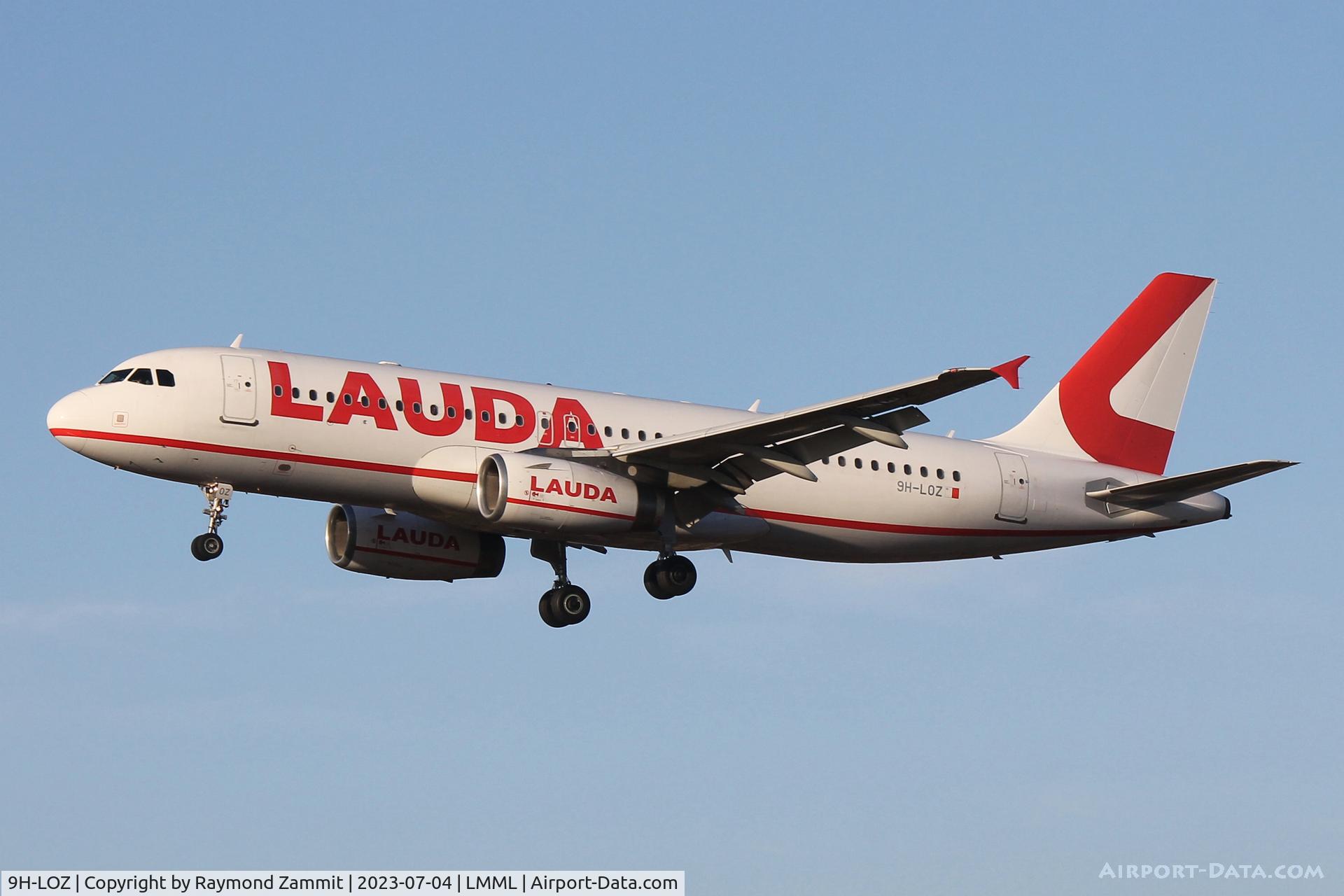 9H-LOZ, 2006 Airbus A320-232 C/N 2838, A320 9H-LOZ Lauda Europe