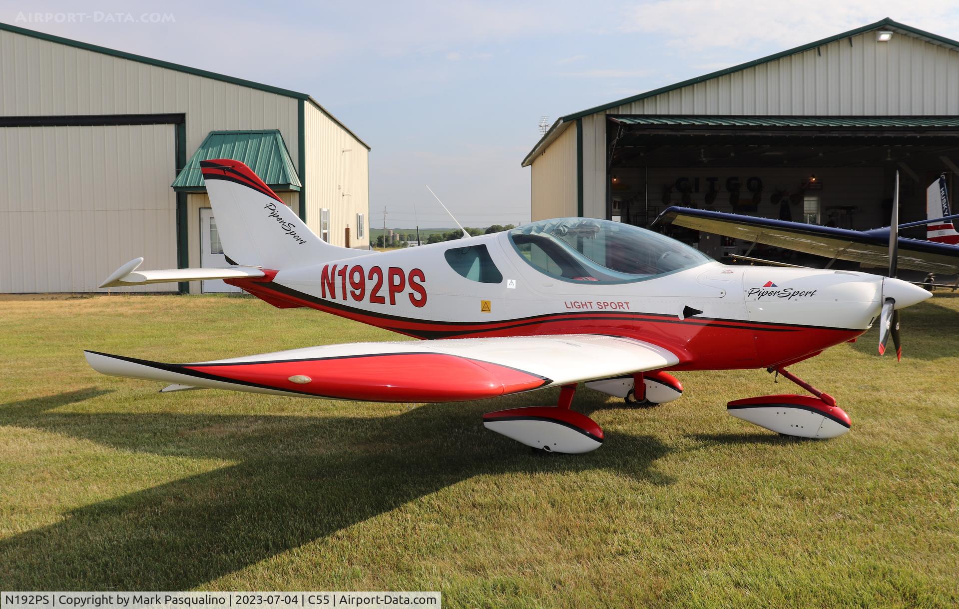 N192PS, 2010 Czech Sport Aircraft Piper Sport C/N P1001056, Piper Sport