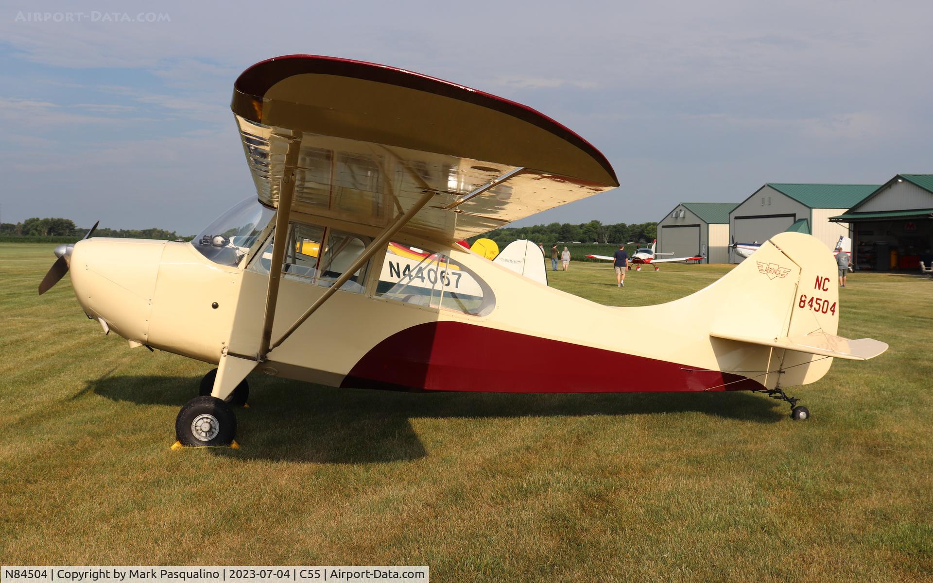N84504, 1946 Aeronca 7AC Champion C/N 7AC-3206, Aeronca 7AC
