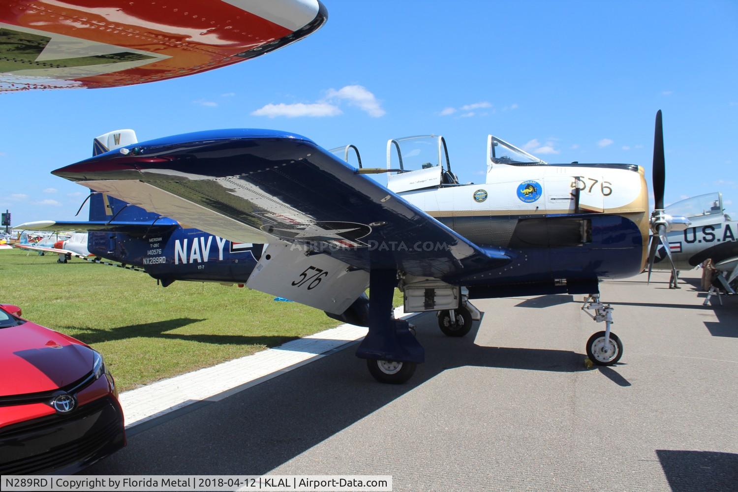 N289RD, 1956 North American T-28C Trojan C/N 226-153, T-28 zx