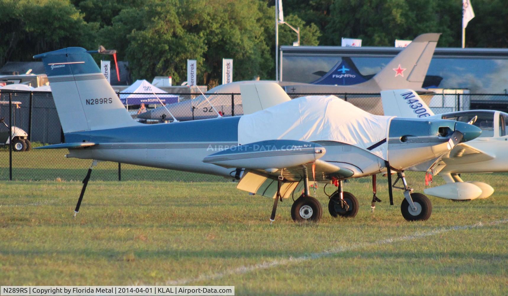 N289RS, 1997 Pazmany PL-2 C/N 089, Pazmany PL-2 zx