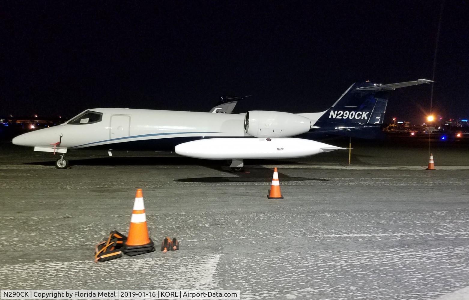 N290CK, 1976 Learjet 35A C/N 35-090, Lear 35 zx