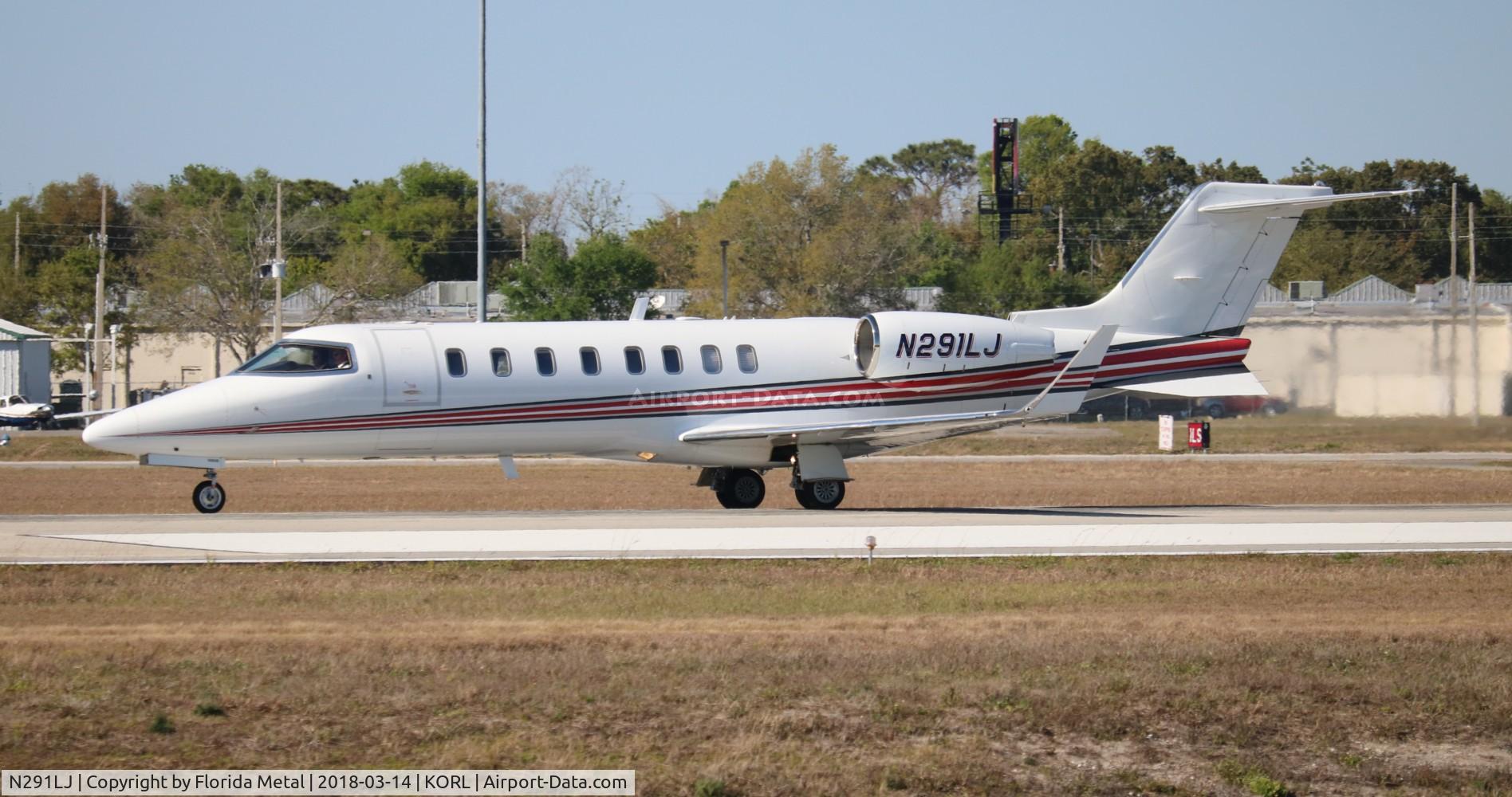 N291LJ, Learjet 45 C/N 45-291, Lear 45 zx