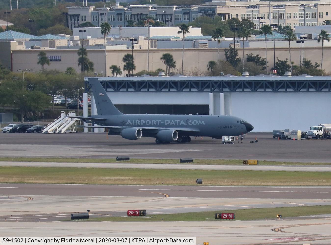 59-1502, 1959 Boeing KC-135R Stratotanker C/N 17990, USAF KC-135R zx