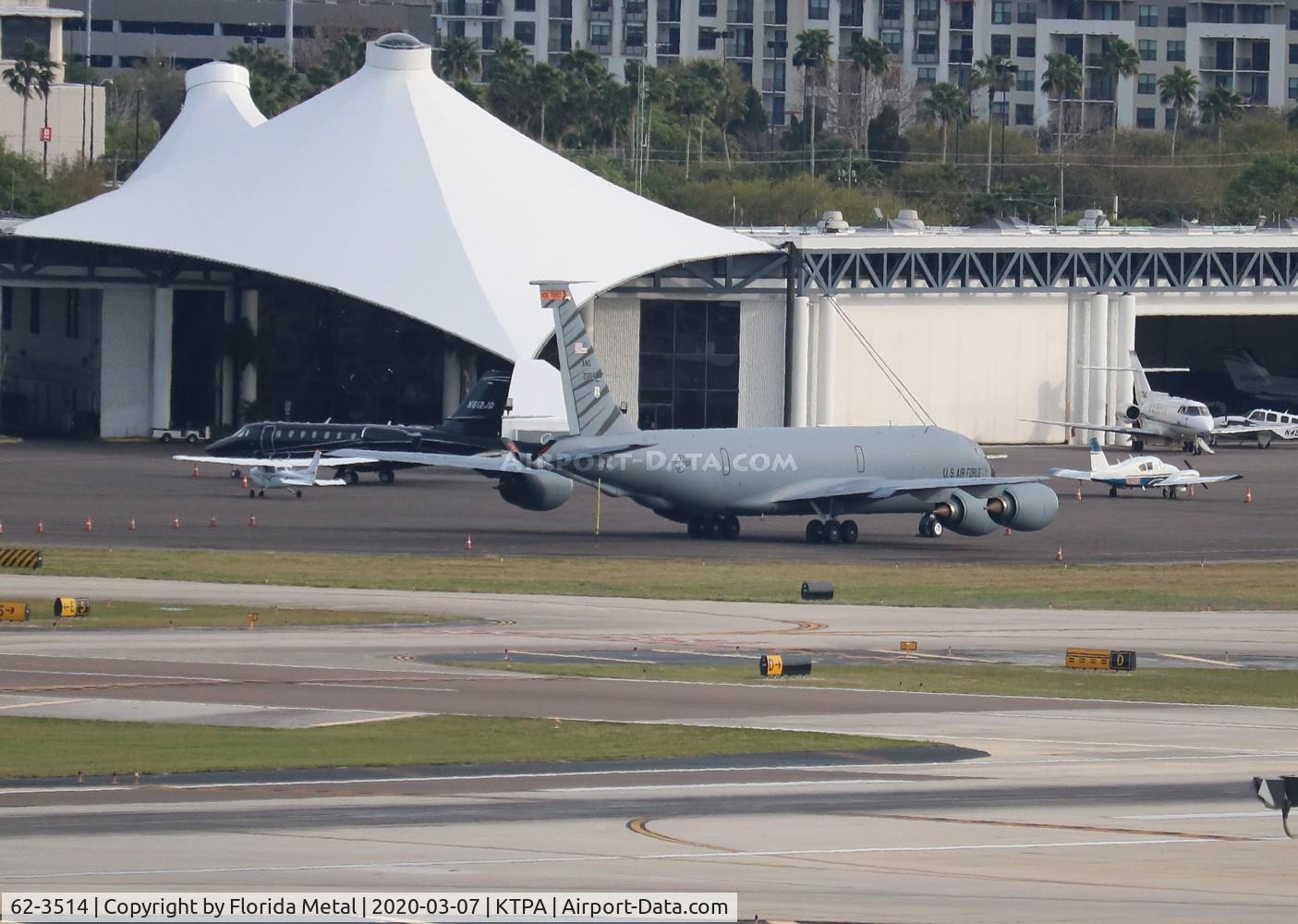 62-3514, 1962 Boeing KC-135R Stratotanker C/N 18497, USAF KC-135R zx TPA