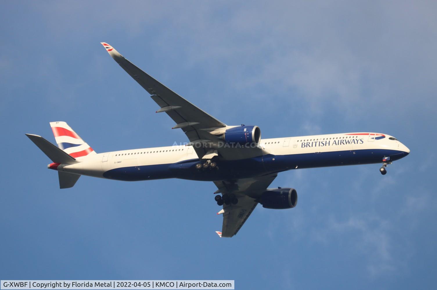 G-XWBF, 2019 Airbus A350-1041 C/N 402, BAW A35X zx LHR-MCO
