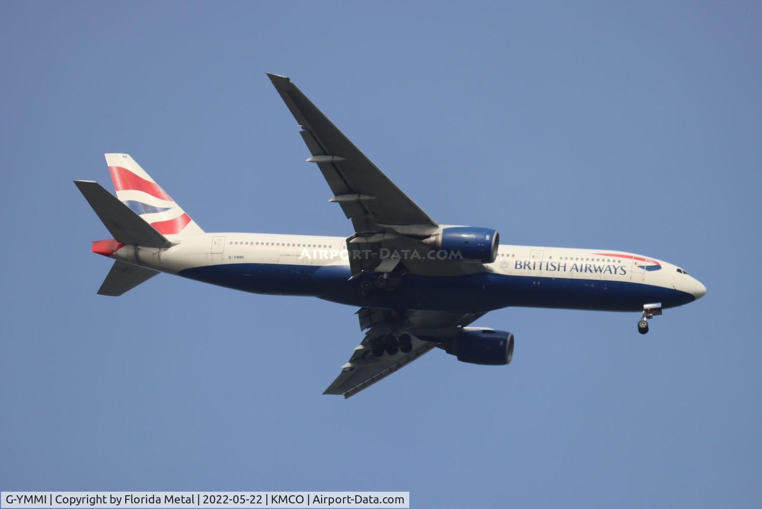 G-YMMI, 2000 Boeing 777-236 C/N 30310, BAW 772 zx LGW-MCO