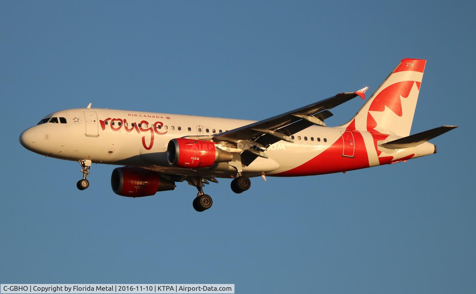 C-GBHO, 1998 Airbus A319-114 C/N 779, Rouge A319 zx TPA 1L