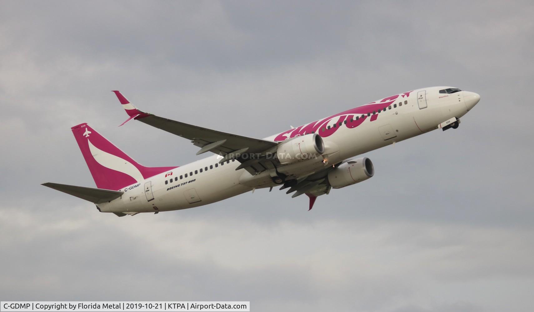 C-GDMP, 2015 Boeing 737-8CT C/N 60131, Swoop 738 zx TPA